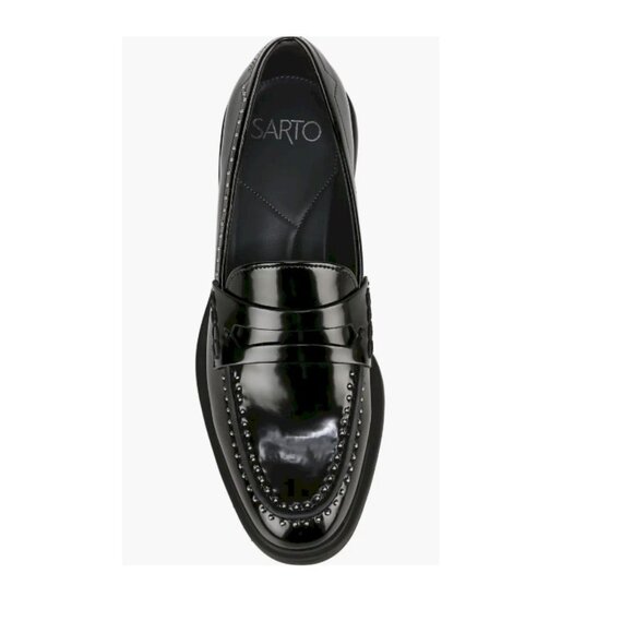 SARTO By Franco Sarto Black Loafers - Picture 6 of 7
